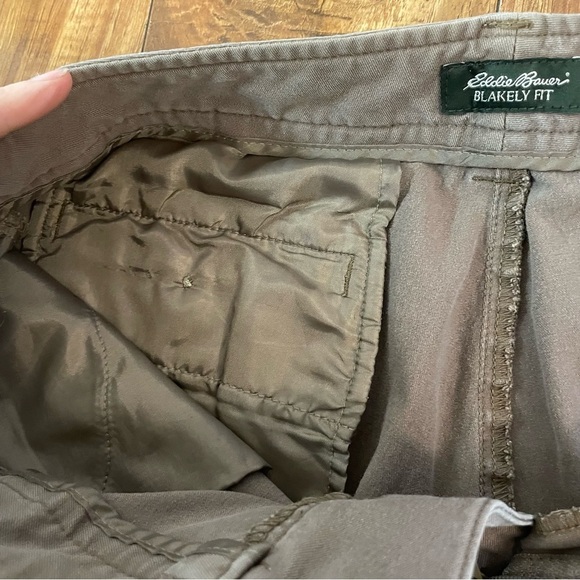 EDDIE BAUER Women’s Brown Slacks Khaki Blakely Fit Size 10 - Picture 7 of 16